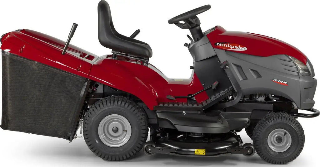 Castelgarden Rasentraktor 122 cm Schnittbreite 19 PS ST 650 Twin Motor Hydrostat 300 L Fangkorb Aufsitzmäher