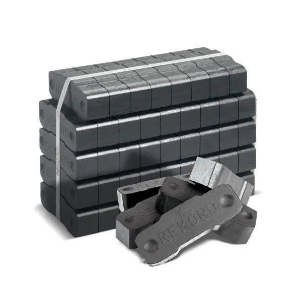 Rekord Braunkohlebriketts 1000 kg Palette 40x25 kg Heizbriketts Heizwert ca. 5,3 kWh/kg für Kamin und Ofen