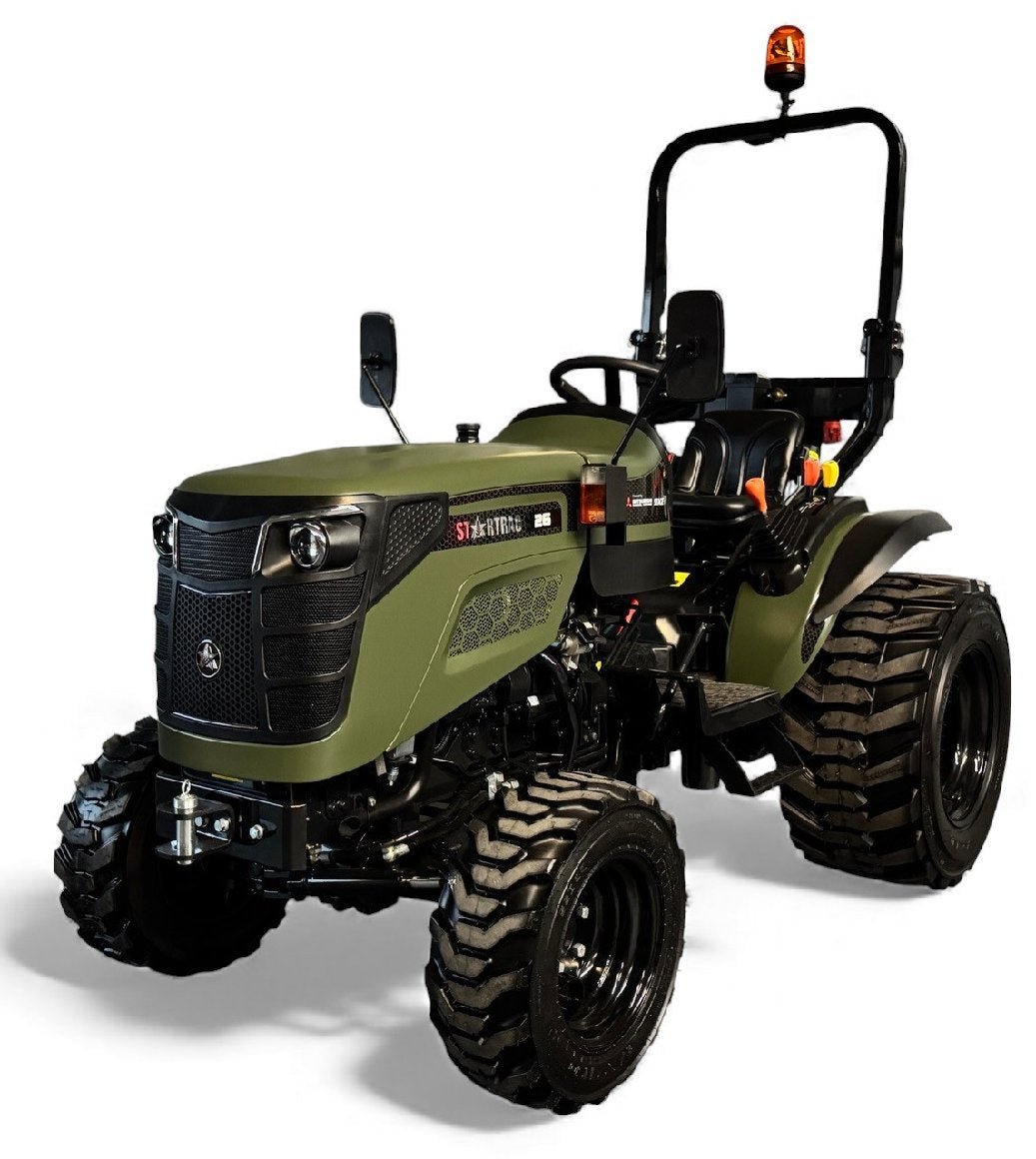 Startrac_26_mit_Galaxy-Garden-Pro-Bereif_85693-2.jpg Startrac 26 Kleintraktor 25 PS mit Galaxy Garden Pro Bereifung – Allrad Kompakttraktor – Bild 1