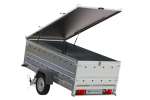 Anhänger GARDEN TRAILER 264 KIPP mit Bordwandaufsatz und Aludeckel-Neu – Bild 7