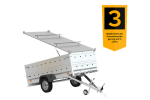 Anhänger GARDEN TRAILER 264 KIPP mit Bordwandaufsatz und Aludeckel-Neu – Bild 4