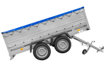 Anhänger mit zwei Achsen Garden Trailer 264/2 KIPP [inkl. zusätzliche Bordwände und Flachplane]-Neu – Bild 11