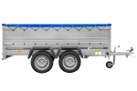 Anhänger mit zwei Achsen Garden Trailer 264/2 KIPP [inkl. zusätzliche Bordwände und Flachplane]-Neu – Bild 3
