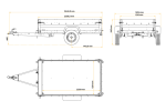 Autotransportanhänger 230×125 UNITRAILER FORCE 230 KIPP-Neu – Bild 2