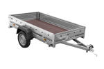 PKW-Anhänger 230×125 UNITRAILER GARDEN 230 FD mit BIS-Seiten, H-800-Gestell und grauer Plane-Neu – Bild 12