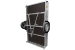 Einachsiger Anhänger auf Blattfedern 264×150 UNITRAILER GARDEN 265/R KIPP mit BIS-Seitenwänden, H-800-Rahmen und grauer Plane-Neu – Bild 8
