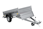 Ungebremster Anhänger 230×125 UNITRAILER FORCE 230 KIPP mit H-1100 Spriegel und blauer Hochplane-Neu – Bild 14