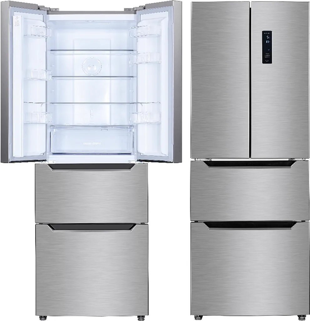 angebot4 WOLKENSTEIN FD351.4NF IX French Door Kühlschrank 320 L NoFrost Touch Control Inox – Bild 1